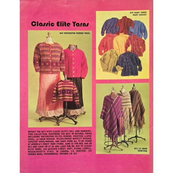 Interweave Knits fFall 2000 The Luxury Of Alpaca - Picture 3 of 13